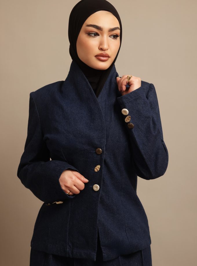 VESTE DENIM STRUCTURÉE